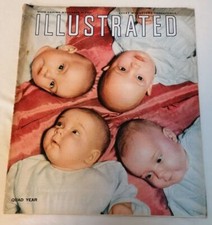 MAGAZINE - Vintage Illustrated Magazine Nov 27th 1948 Quad (Baby) Year Special