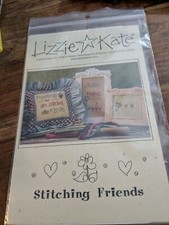 Cross stitch chart with charm