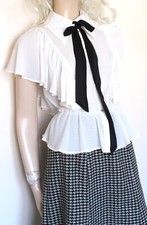 Zara white collared - , short