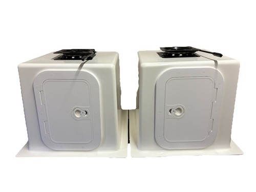 Grp boat seat - x, storage