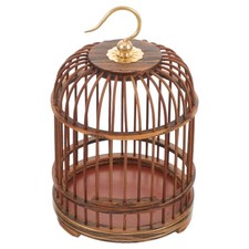 Wooden Bird Cage Decor Parrot