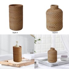 Rattan Flower Vase Woven Plant