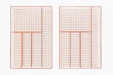 Cutlery Drawer Organisers Copper Wire for Spoons, Forks, Knives–Kitchen Set of 2