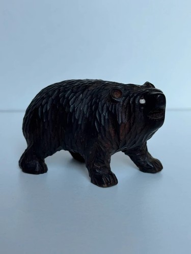 Vintage hand carved wooden - hand-carved,