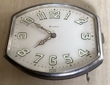 Rare Antique 8 Days Clock Swiss Made For Spares & Repairs
