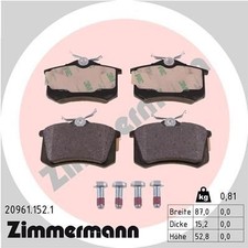 20961.152.1 BRAKE PAD SET