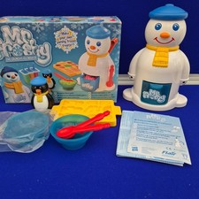 Mr Frosty The Ice Crunchy Maker Toy With Instructions Penguin Container
