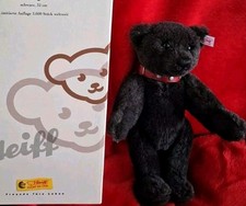 Steiff black alpaca teddy - steiff, bear