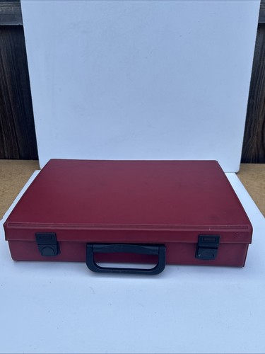 Burgandy breifcase cassette - burgandy,