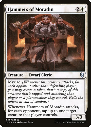 Mtg hammers moradin clb - mtg, of