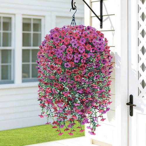 Artificial hanging flowers - artificial,