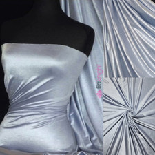 Shiny Lycra Stretchy Lightweight Dressmaking Décor Material- Shimmer Blue SQ68