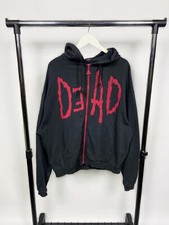 Drop Dead Oversized Zip Hoodie