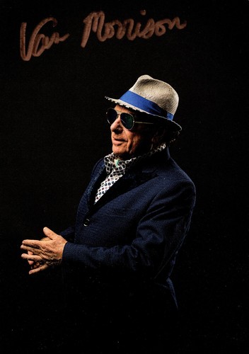 Van morrison signed photograph - van,
