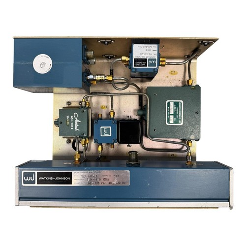 6000 60c1 watkins johnson - wj-6000/60c1,
