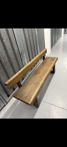 Antique solid wood rare - solid, bench
