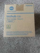Konica Minolta Bizhub C25 TNP27Y Yellow Toner Cartridge