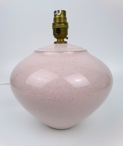 Denby pottery lamp table - pottery, /