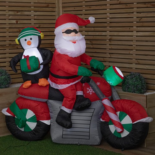 Light santa with - santa,