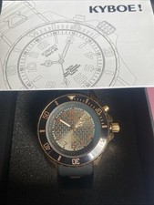 Kyboe! Power Collection, Led Watch, 100m Water Resistant, Silicone Strap