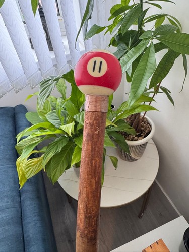 Hazel wood walking stick