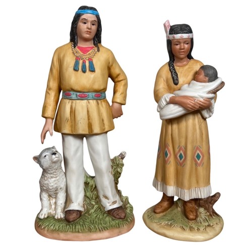 Vintage homco native american - vintage,