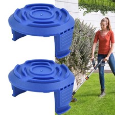 2pcs Spool Cover Cap For Mac Allister Mgtp18li Grass Trimmer Strimmers Durable