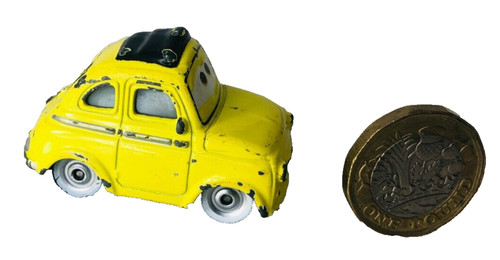 Toy car disney - toy, yellow