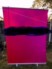 ROLLER BANNER POP/PULL UP EXHIBITION Stand & Pole.  206cm Height X 150cm Wide