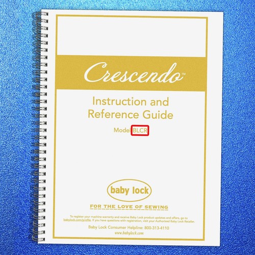 Baby lock crescendo - lock,