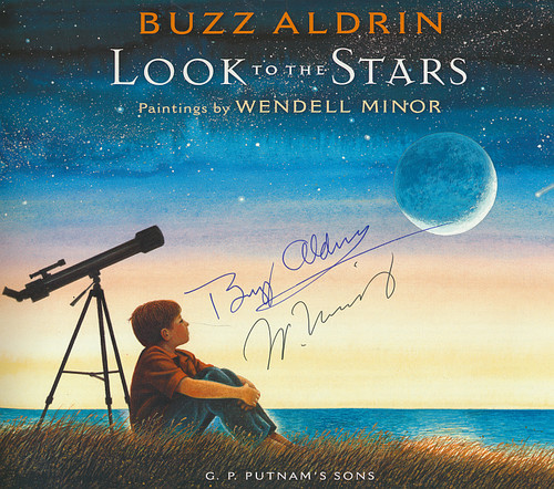 Signed buzz aldrin - buzz, &
