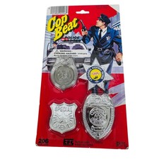 Vintage Cop Beat Police Badges
