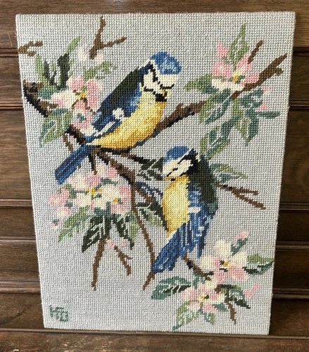 Blue tits k496 tapestry - blue,