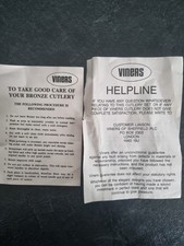 Viners  Bronze Cutlery Set