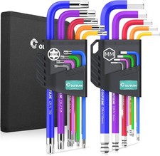 COLFULINE 18PCS Allen Key Set