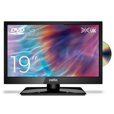 Cello 19" TV DVD Combo Freeview HD Ready DVD Combi Satellite Reciever HDMI *NEW*