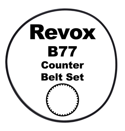 Revox b77 counter belt - belt, set