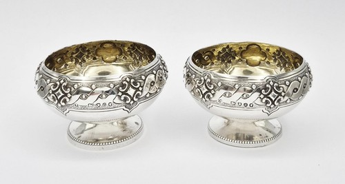 Victorian sterling silver gilt - sterling,