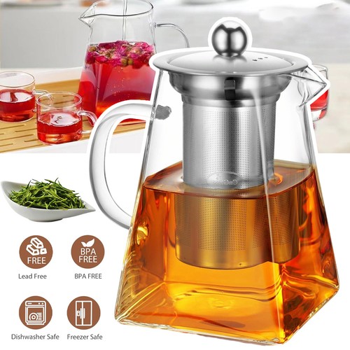 Borosilicate glass teapot - borosilicate,