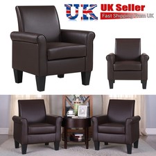 Modern Faux Leather Chair