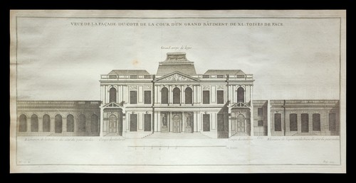Antique 1738 engraving - antique,