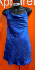 🔥Zara Blue Satin Mini
