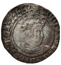 1509-47 Henry VIII Halfgroat