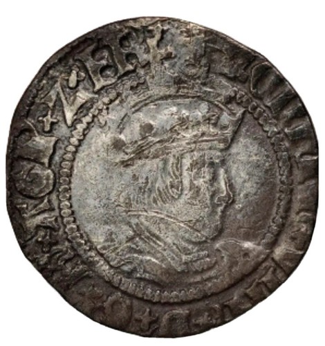 1509 henry viii halfgroat - 1509-47,