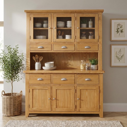 Cheshire oak sideboard large - oak,