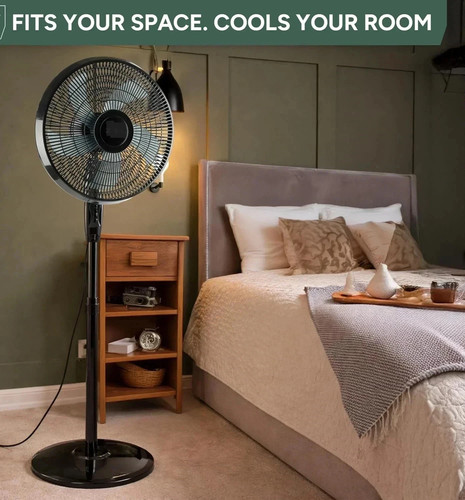 Pedestal fan 3 speed - 16",