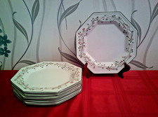 Johnson Brothers - Eternal Beau - Dinner Plates Set of 6 - Sarina Mascheroni