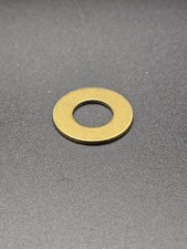 1/2 solid brass table 3 Light imperial washers  1" OD, 0.0580in thick - Qty 10