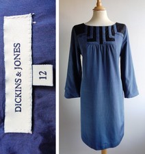DICKINS & JONES Blue Silk