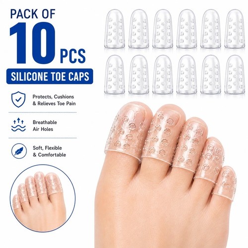 10pcs silicone gel toe - 10pcs,
